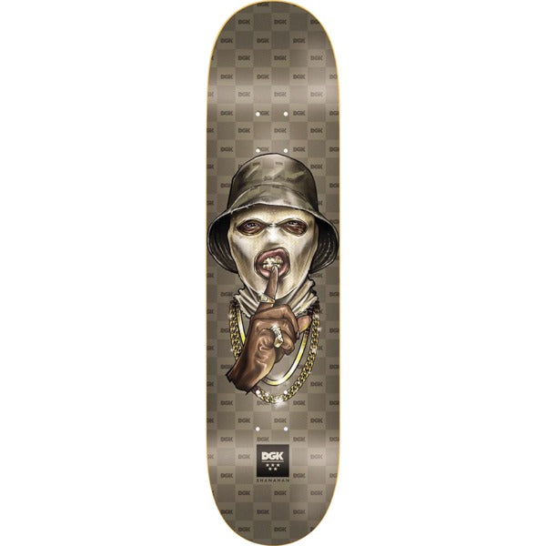 DGK Caviar Shanahan Deck - 8.25 (INCLUDES BLACK GRIPTAPE)