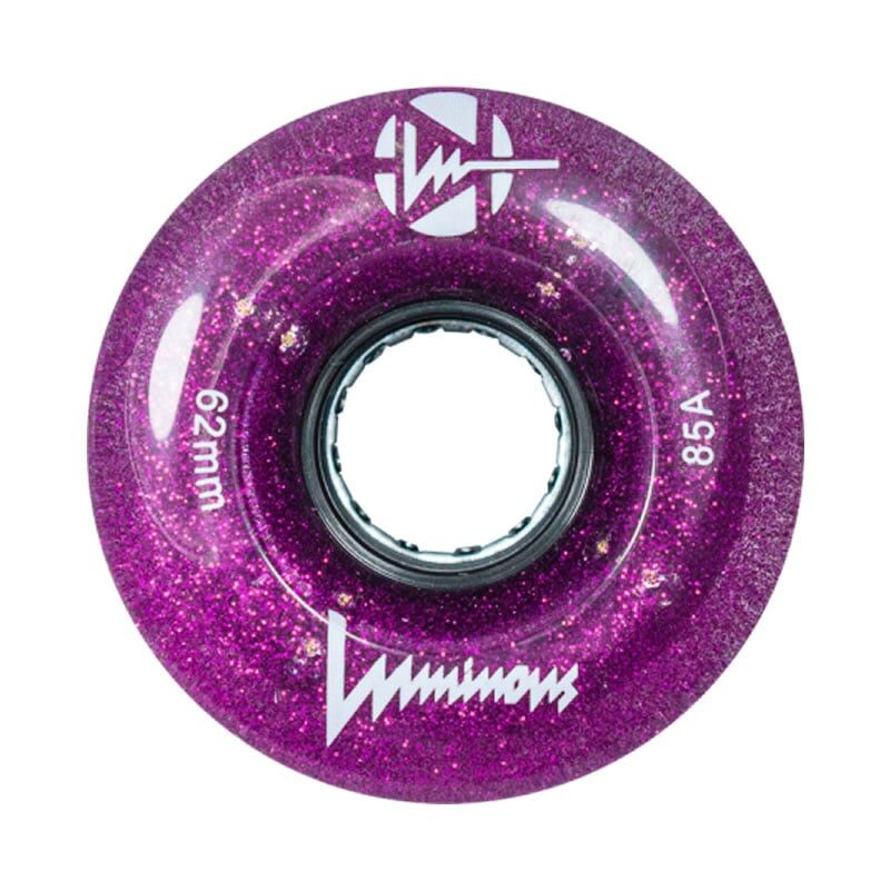 LUMINOUS - LIGHT UP QUAD WHEELS - 62mm-85a (DISCOUNTED WHEN BOUGHT WITH SKATES)