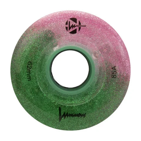 LUMINOUS - LIGHT UP QUAD WHEELS - 62mm-85a (DISCOUNTED WHEN BOUGHT WITH SKATES)