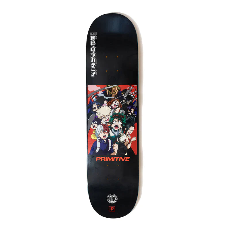 PRIMITIVE MY HERO ACADEMIA DECK-8.5 BLACK