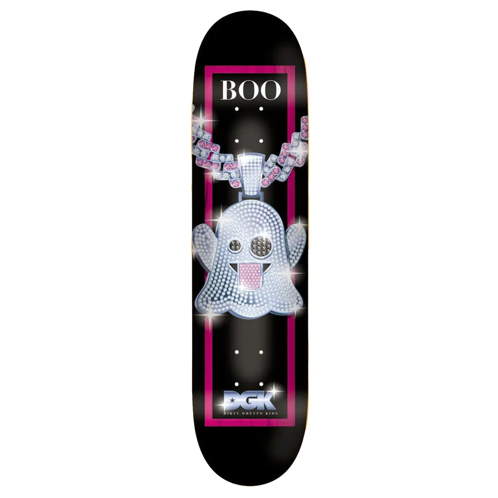 DGK Iced Boo Deck - 8.25 (INCLUDES BLACK GRIPTAPE)