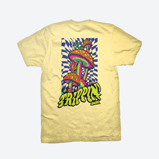 DGK- Tripping T-Shirt Cornsilk