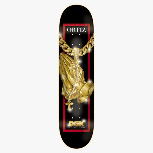 Iced Ortiz 8.38" Skateboard Deck (INCLUDES BLACK GRIPTAPE)