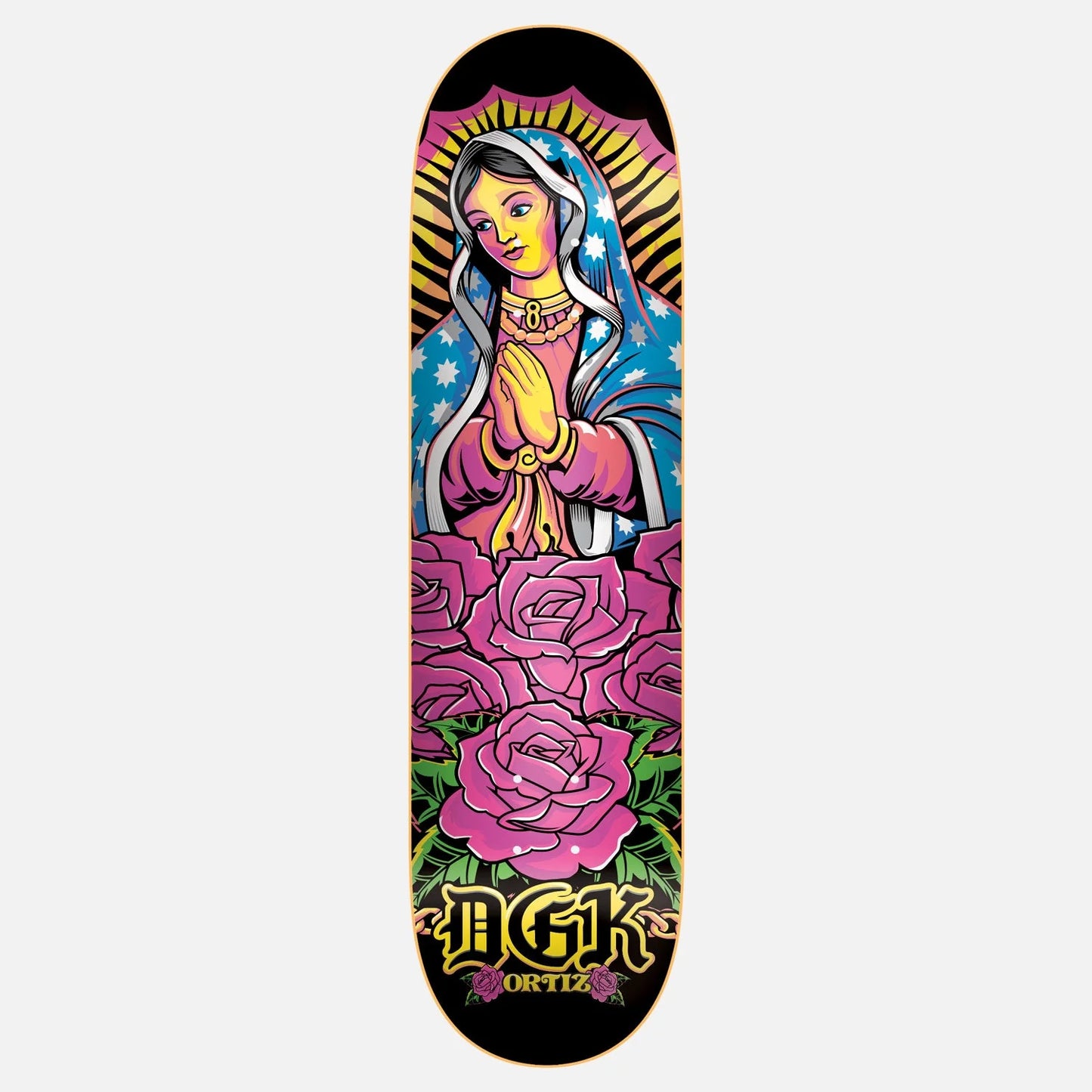 DGK Santa Del Barrio Ortiz 8.1" Skateboard Complete