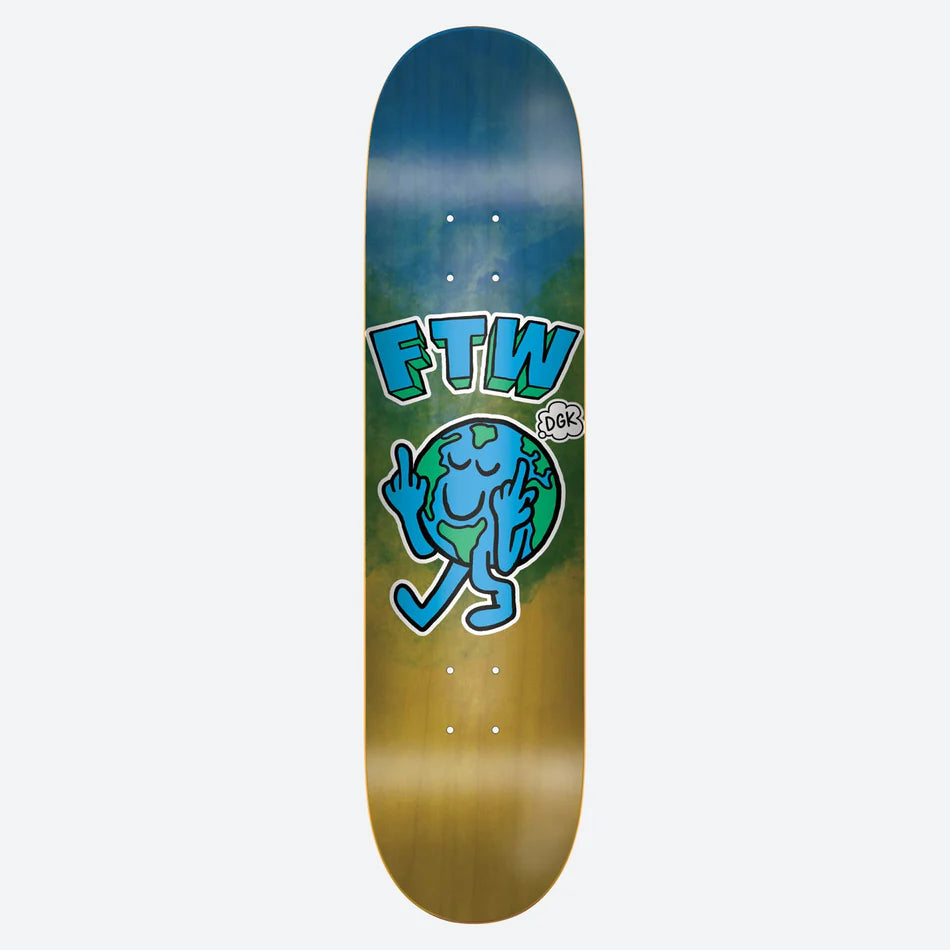 DGK Chaos Deck Blue/Yellow Tie dye - 8.5