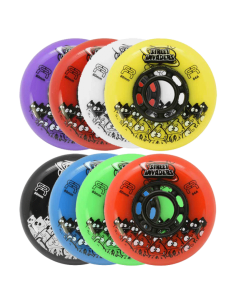 FR - STREET INVADERS WHEELS - 80mm VARIOUS COLOURS (SOLD IN A PACK OF 8)