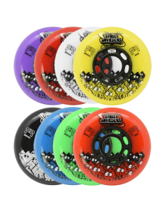 FR - STREET INVADERS WHEELS - 80mm VARIOUS COLOURS  (SOLD IN A PACK OF 8)