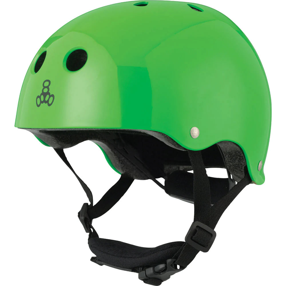 Triple 8 neon Green Glossy Junior