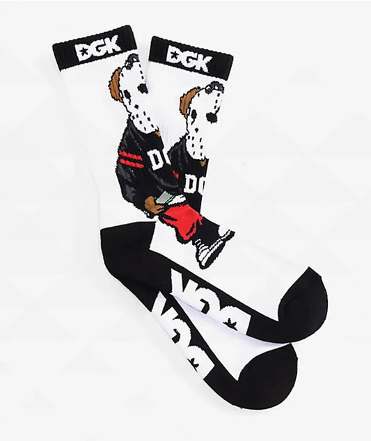 DGK Plug Socks White