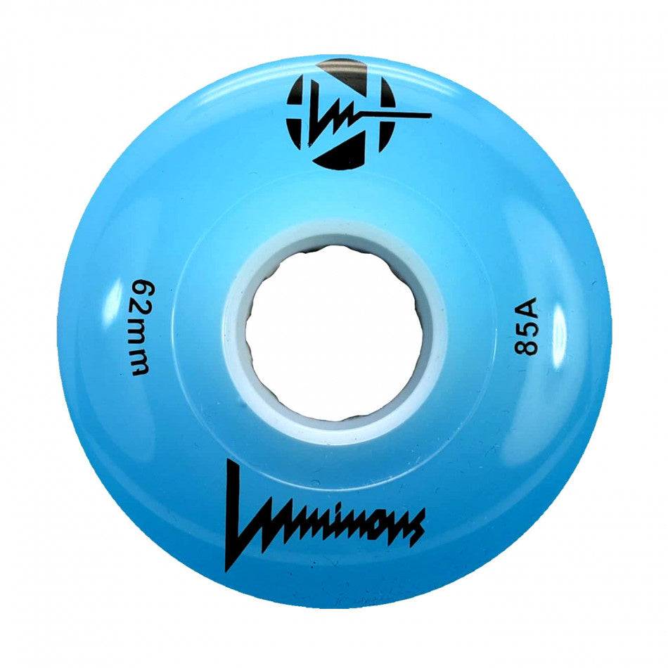 LUMINOUS - LIGHT UP QUAD WHEELS - 62mm-85a (DISCOUNTED WHEN BOUGHT WITH SKATES)