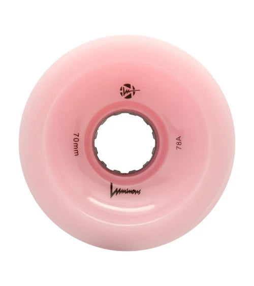 FLAMINGO LUMINIOUS WHEELS LONGBOARD/CRUISERS