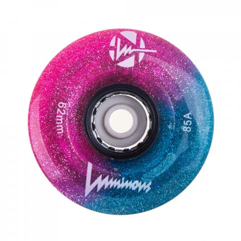 LUMINOUS - LIGHT UP QUAD WHEELS - 62mm-85a (DISCOUNTED WHEN BOUGHT WITH SKATES)