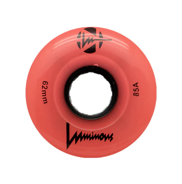 LUMINOUS - LIGHT UP QUAD WHEELS - 62mm-85a (DISCOUNTED WHEN BOUGHT WITH SKATES)
