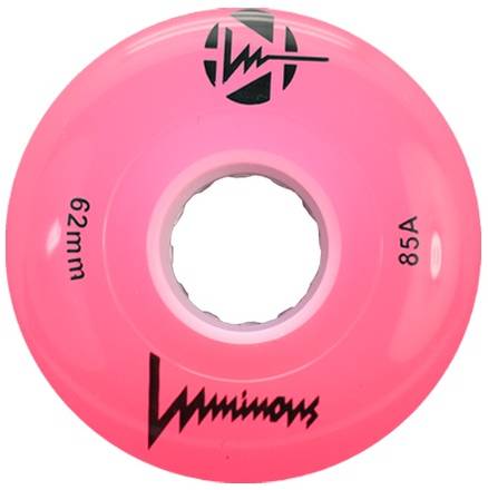LUMINOUS - LIGHT UP QUAD WHEELS - 62mm-85a (DISCOUNTED WHEN BOUGHT WITH SKATES)