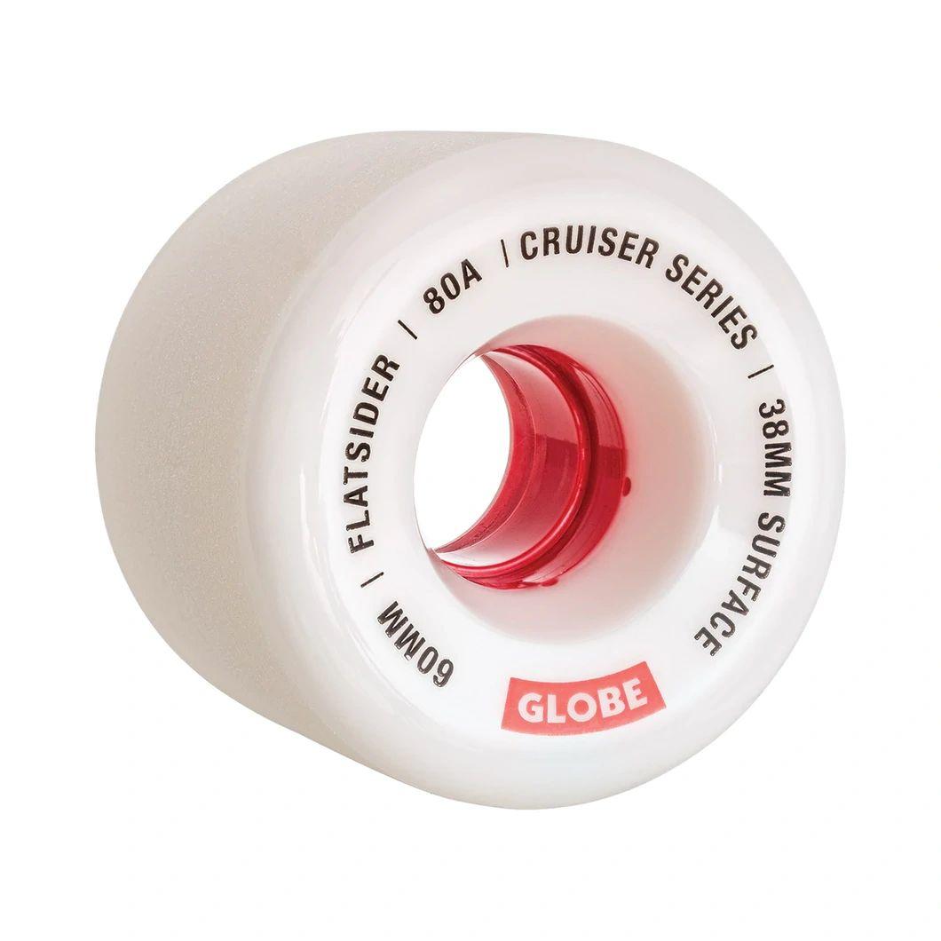 GLOBE FLATSIDER 60mm 80a WHT-RED - Johno's Skate