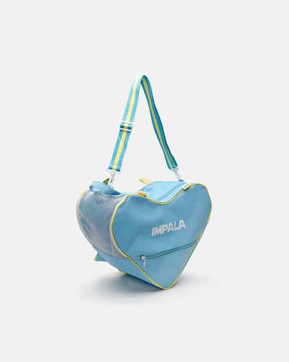 Impala Heart Skate Bag - Sky Blue/Yellow