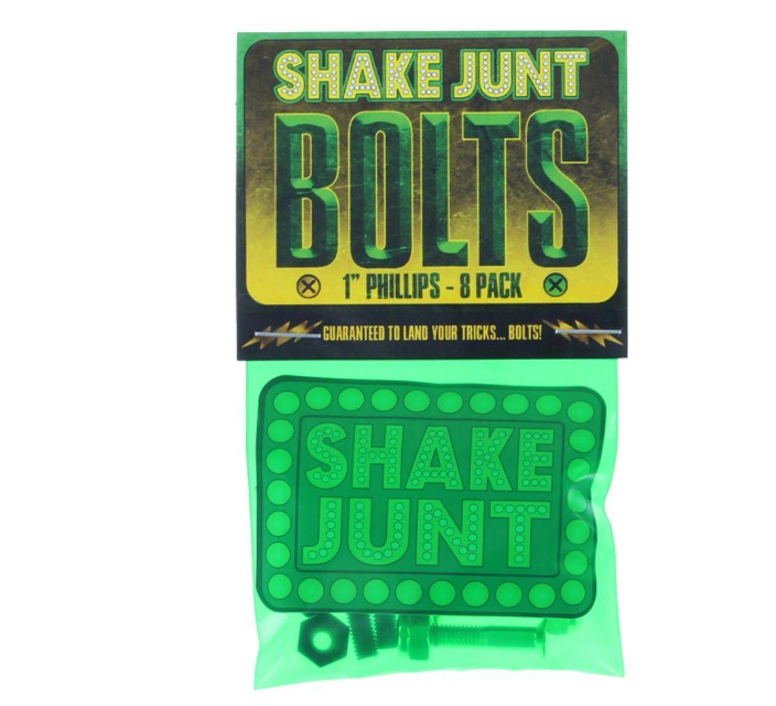 Skate Junt- BAG-O-BOLTS BLK-GOLD-GRN - Johno's Skate