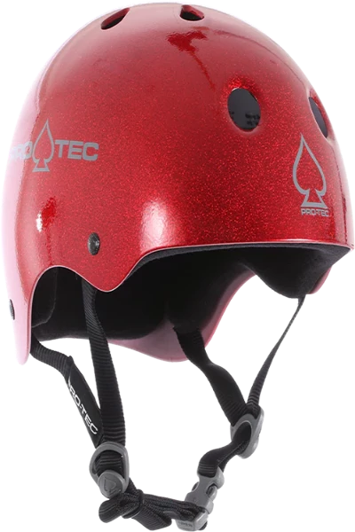 Protect Classic Red Flake XL Helmet