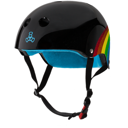 THE Certified Sweatsaver Helmet, Rainbow Sparkle/BLK LIMITED AMOUNT