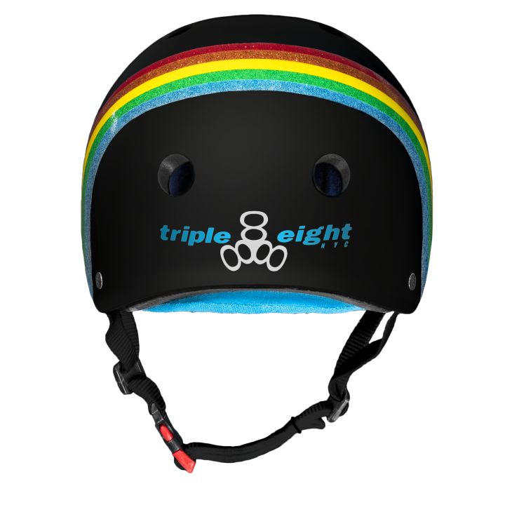 THE Certified Sweatsaver Helmet, Rainbow Sparkle/BLK LIMITED AMOUNT