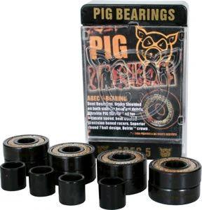 PIG BEARINGS JAGUAR ABEC 5 8 PACK SKATE BEARINGS - Johno's Skate