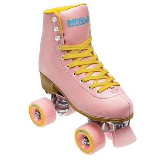 Impala Roller Skates- Pink-Yellow - Johno's Skate