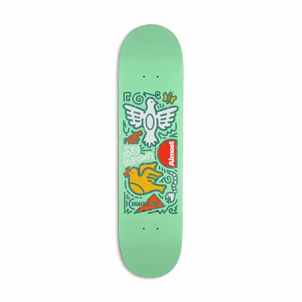 ALM SKY SKATEISTAN DOODLE COMPLETE-7.75