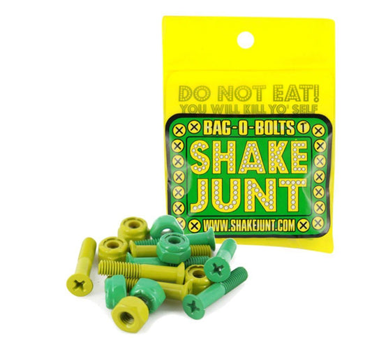 Skate Junt- BAG-O-BOLTS GRN-YEL - Johno's Skate