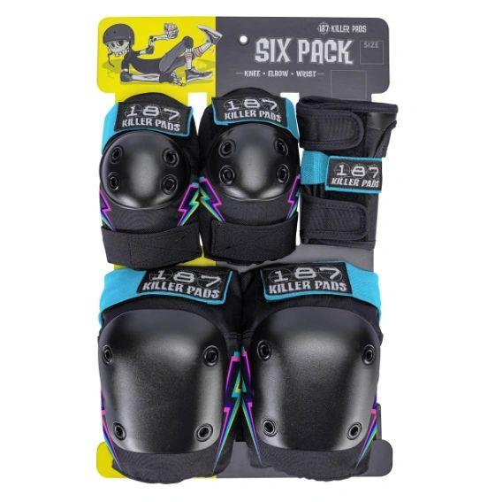 187 Killer Pads Adult- Electric Bolt - Johno's Skate