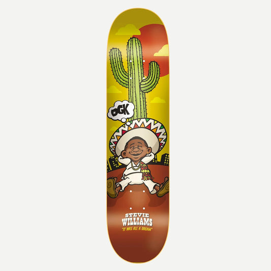 DGK WILLIAMS DREAMER DECK-8.06 (INCLUDES GRIPTAPE)
