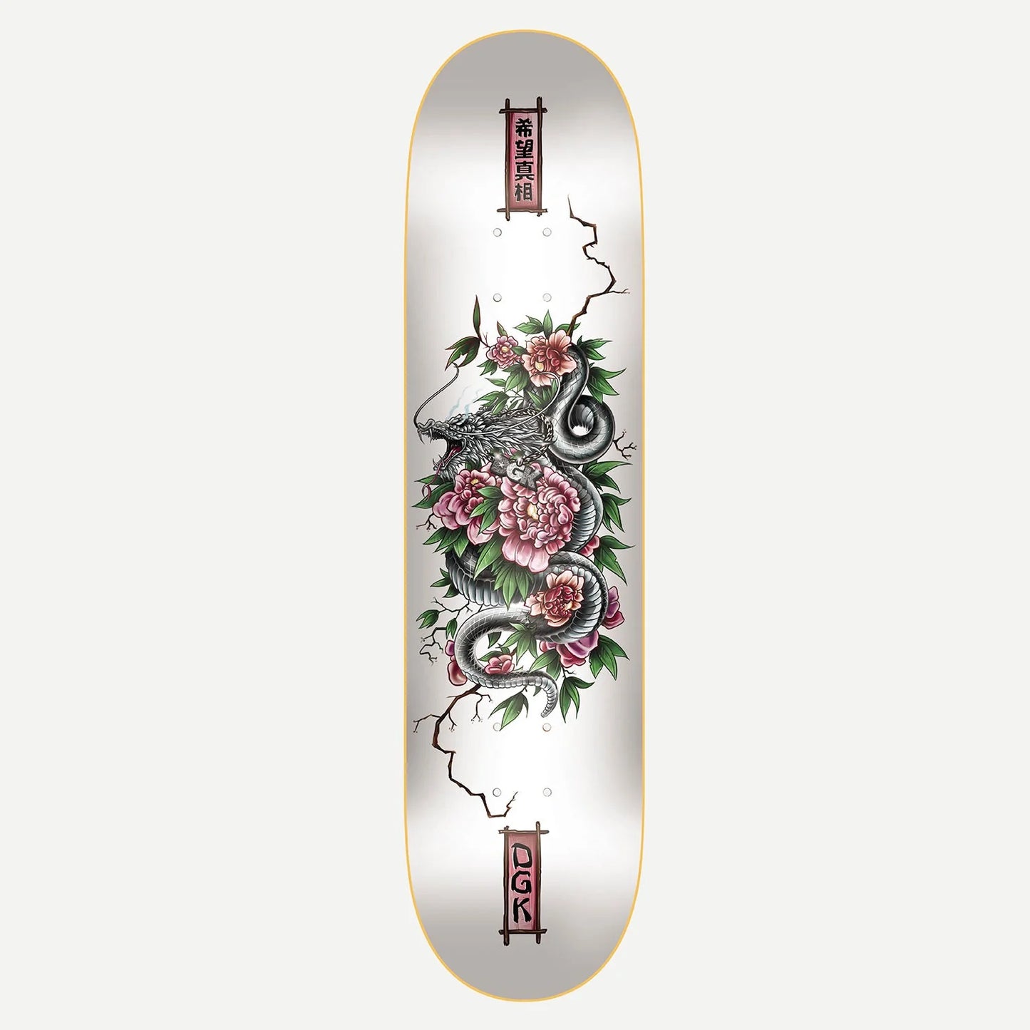 DGK Snapdragon Deck White - 8.38