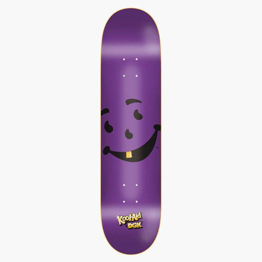 DGK X KOOL-AID THIRST DECK DECK-8.25 PURPLE (INCLUDE GRIPTAPE)