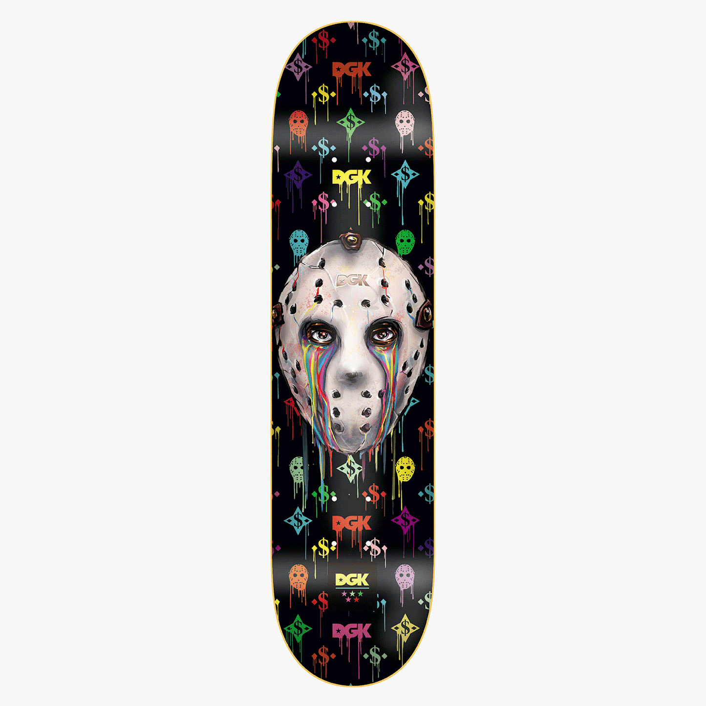DGK MONOGRAM DECK-8.0 LENTICULAR (Includes Griptape)