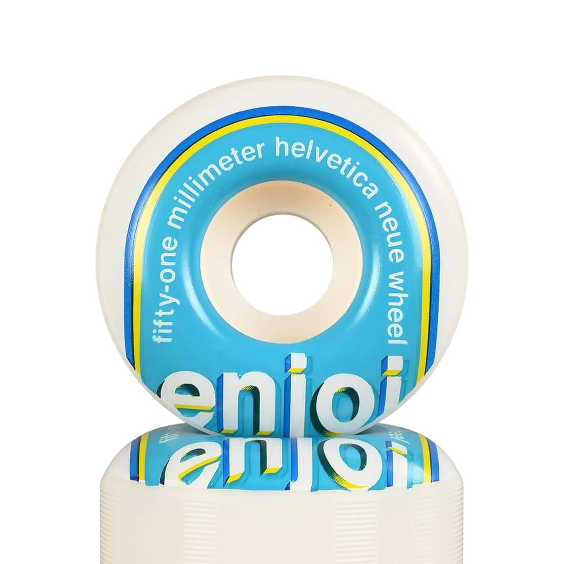 ENJOI HELVETICA NEUE 51mm WHT/BLU