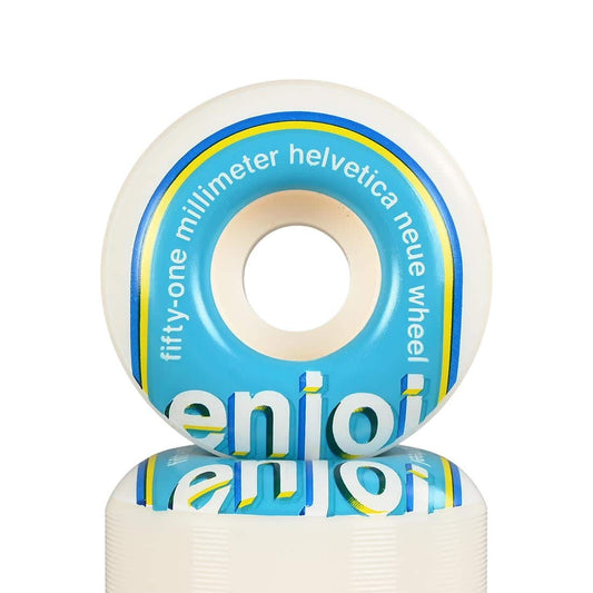 ENJOI HELVETICA NEUE 51mm WHT/BLU
