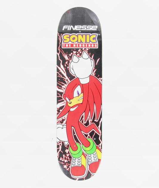 Finesse x Sonic The Hedgehog Knuckles 8.25" Skateboard Complete
