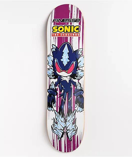 Finesse x Sonic The Hedgehog Mephiles 8.0" Skateboard Complete - Johno's Skate