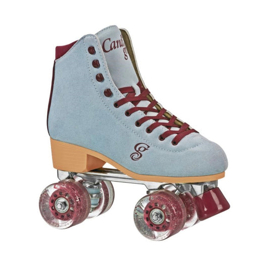 Roller Derby Candi Grl Carlin Quad Roller Skates (BLUE/BURGUNDY)