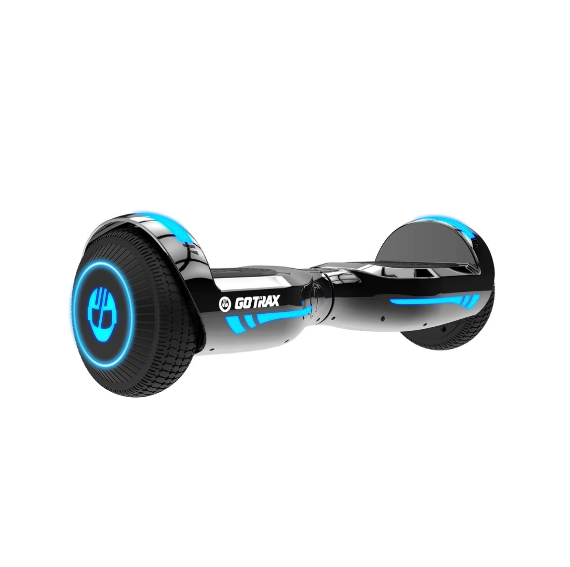 Black Glide Chrome Bluetooth Hoverboard 6.5