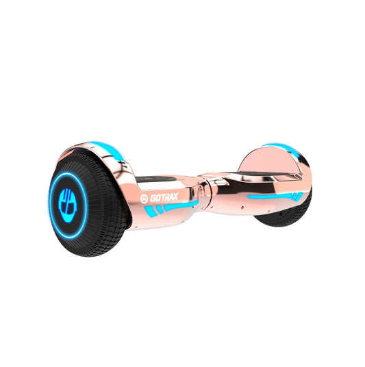 Rose Gold Glide Chrome Bluetooth Hoverboard 6.5