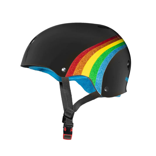 THE Certified Sweatsaver Helmet, Rainbow Sparkle/BLK LIMITED AMOUNT