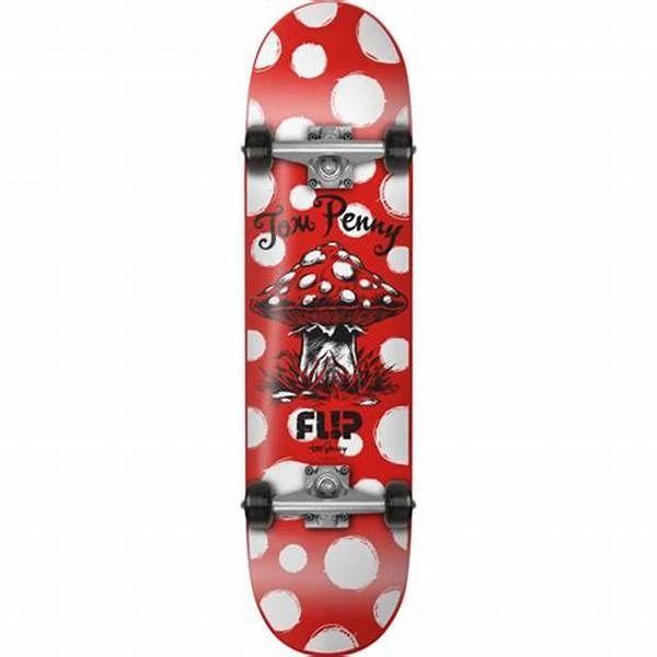 FLIP PENNY DOTS COMPLETE-8.13 RED - Johno's Skate