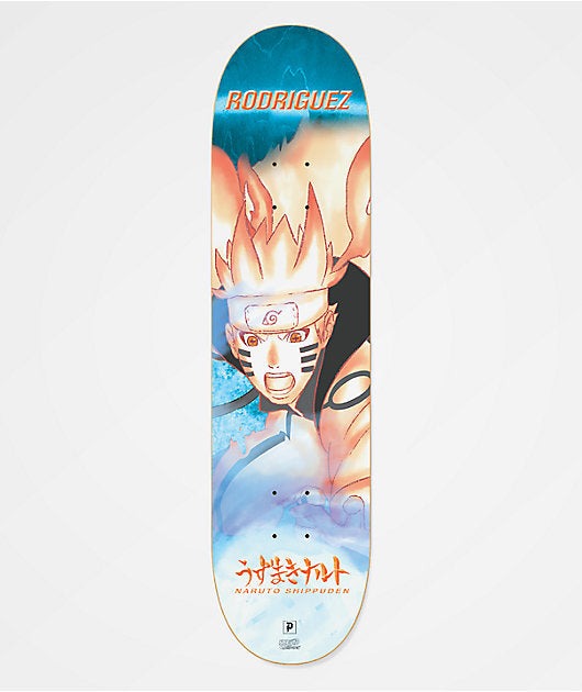 Primitive x Naruto Shippuden Rodriguez Chakra 8.25" Skateboard Complete (LIMITED EDITION)