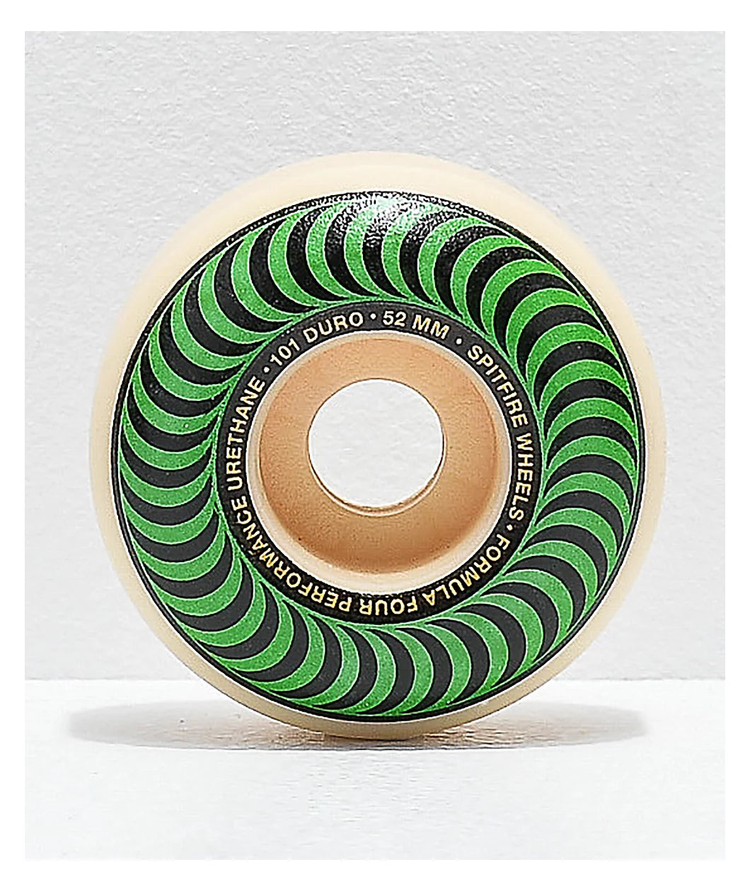 Spit Fire- F4 101a CLASSIC SWIRL 52mm WHT W-GREEN