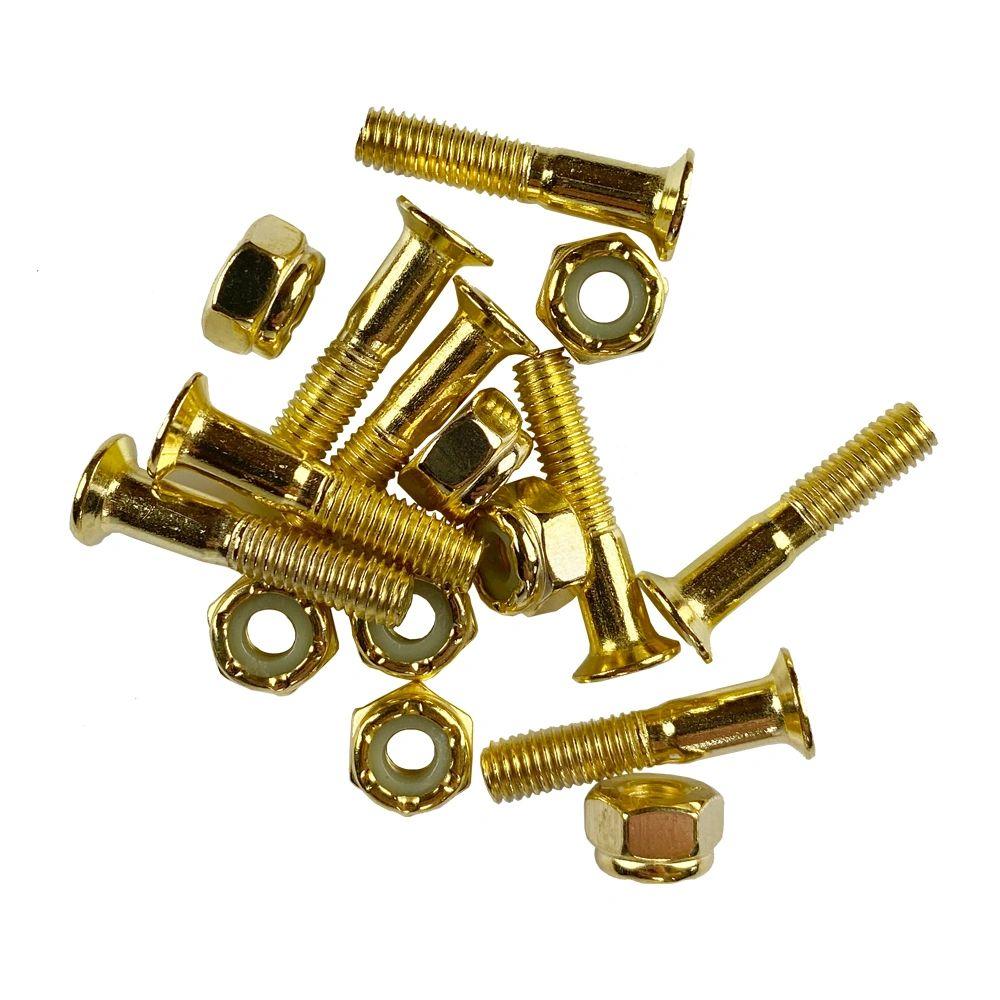 ALM GOLD NUTS & BOLTS 1"ALLEN HARDWARE SET - Johno's Skate