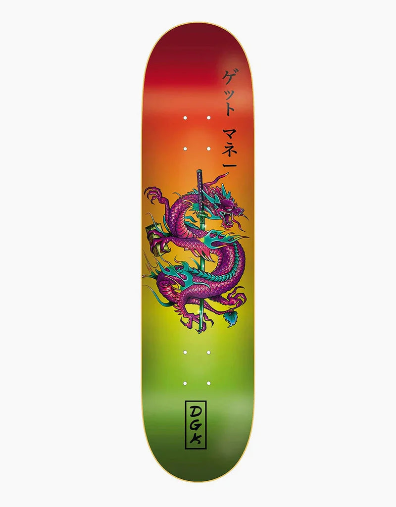 DGK Get Money Fuji Deck - 7.8 (INCLUDES GRIPTAPE)