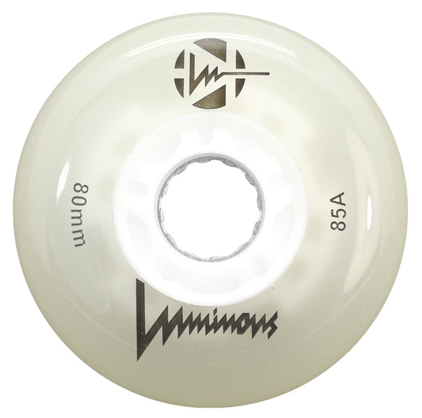 8 Pack Luminous LIGHT UP WHEELS Inline Wheels 76MM AND 80MM