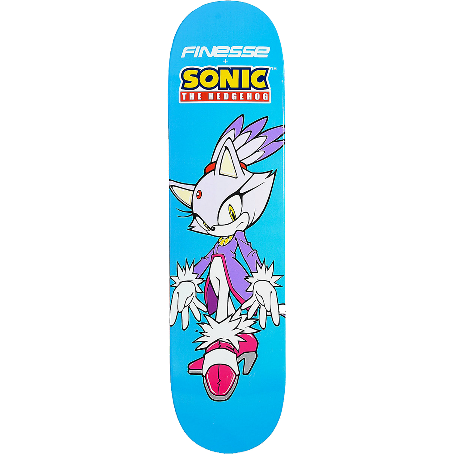 FINESSE SEGA SONIC BLAZE DECK-8.25 (INCLUDES GRIPTAPE)