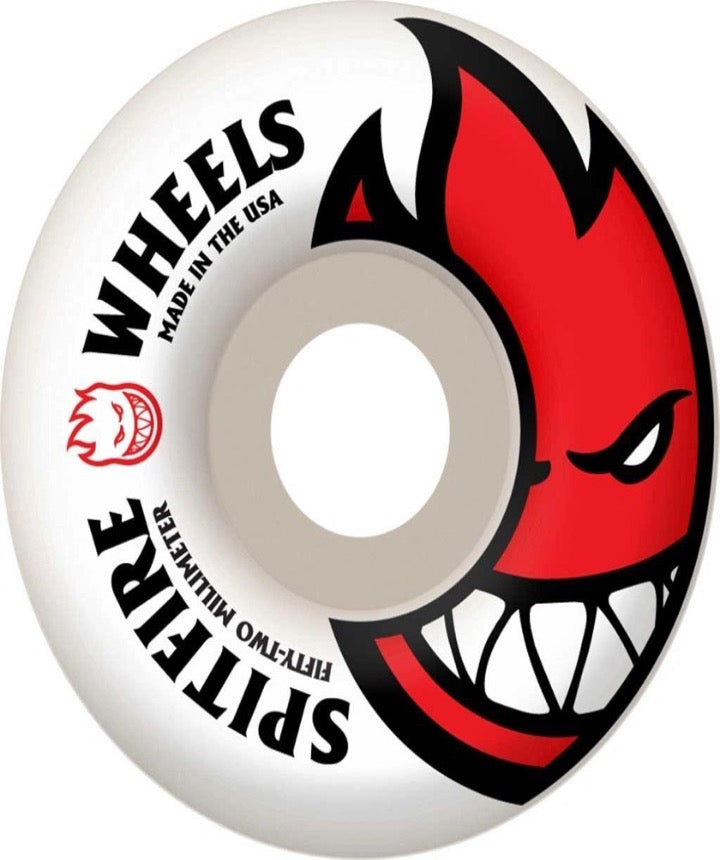 SF BIGHEAD 52mm WHT W-RED - Johno's Skate