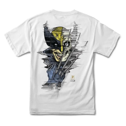 T Shirt-PRIMITIVE WOLVERINE WHITE Small